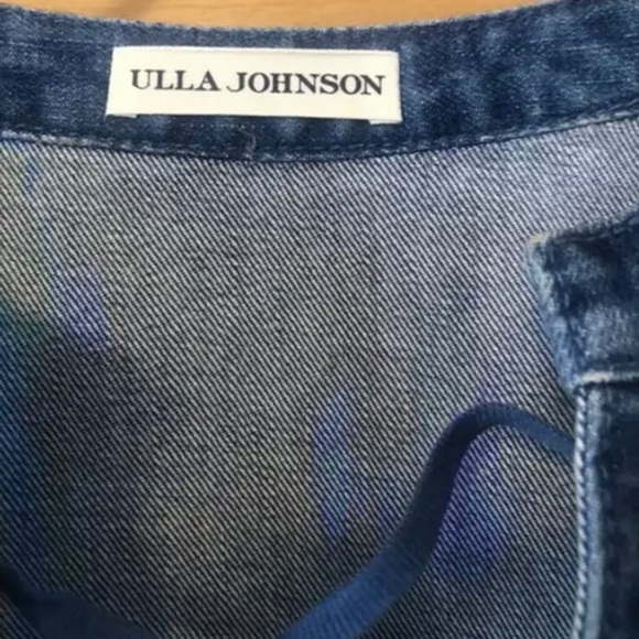 Ulla Johnson denim lace up Dress size 0 - Picture 7 of 9